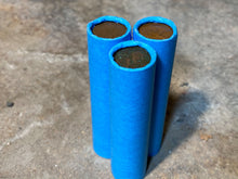 Load image into Gallery viewer, WHEAT PENNY ROLL old vintage blue unsearched wrapped us coin cent estate money hoard sale lot vintage pennies rolls cent coins
